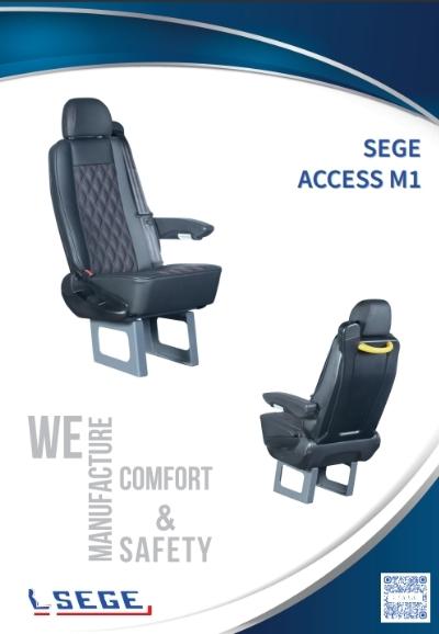 image shows SEGE ACCESS M1 Caravan Seats
