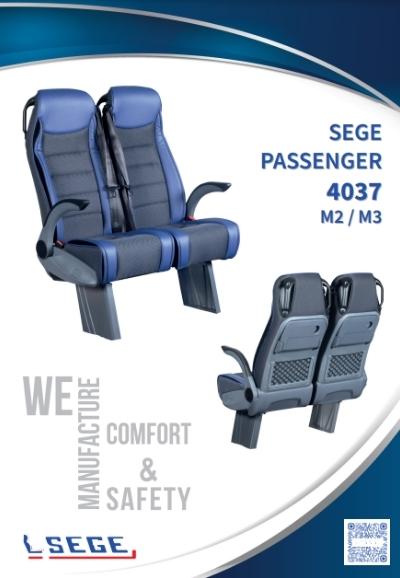 image shows Sege Passenger 4037 bus seat