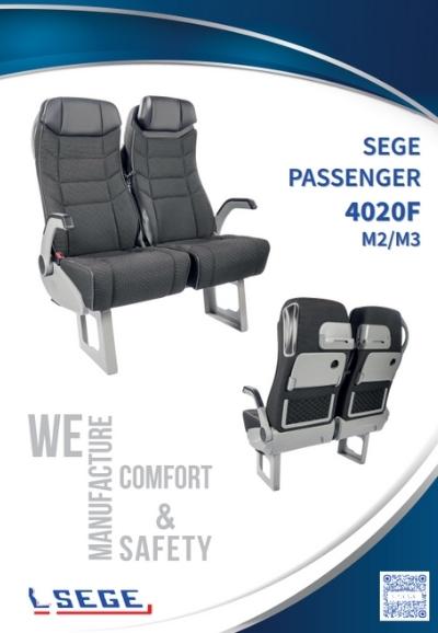 image shows Sege Passenger 4020F Bus Seat