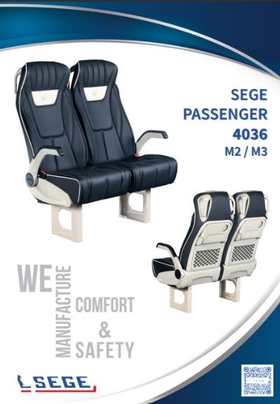 image shows sege passenger 4036 bus seat