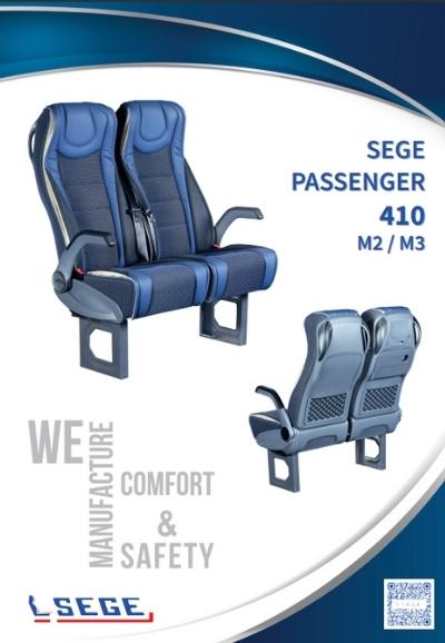 image shows Sege Passenger 410 Bus Seat