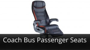 image represents Coach bus passenger seats